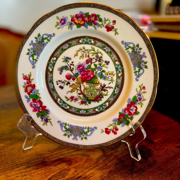 Vtg Paragon by Appointment to Her Majesty The Queen, Tree Of Kashmir 8” Plate - Picture 4 of 9